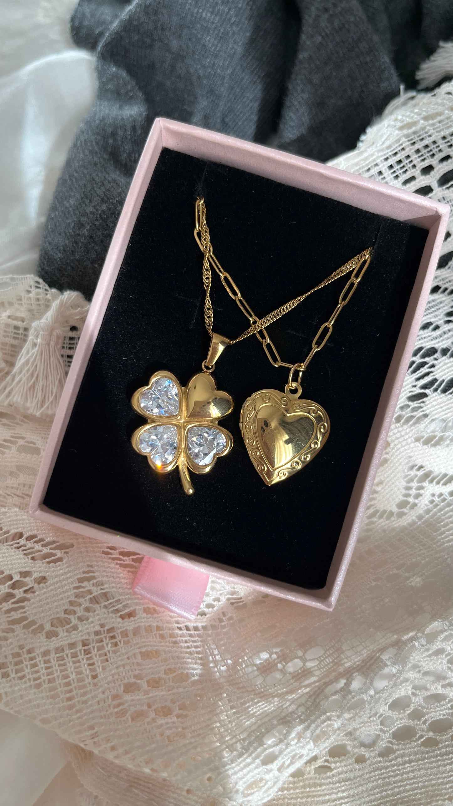 Golden Heart Locket