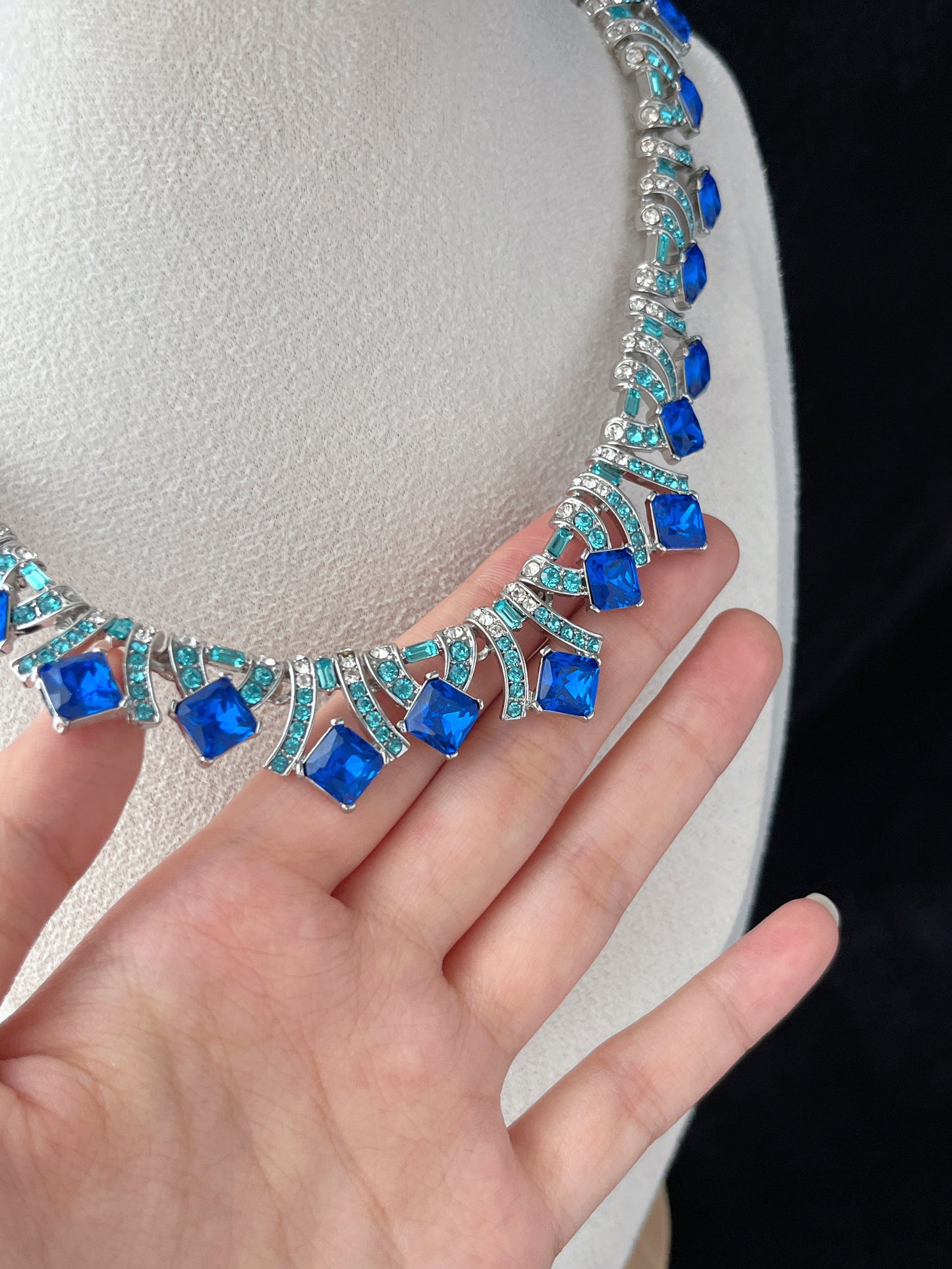 Klein Blue Celestial Cascade