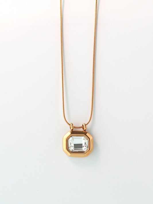 Crystal Frame Pendant
