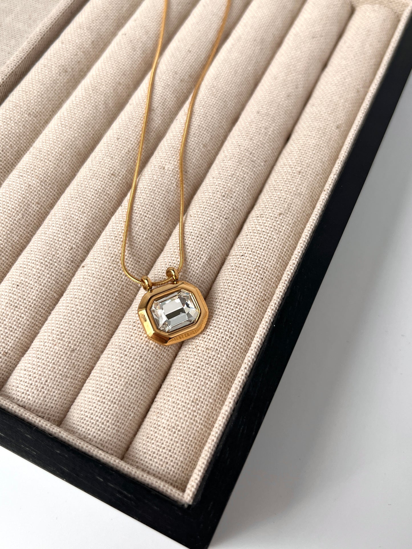 Crystal Frame Pendant