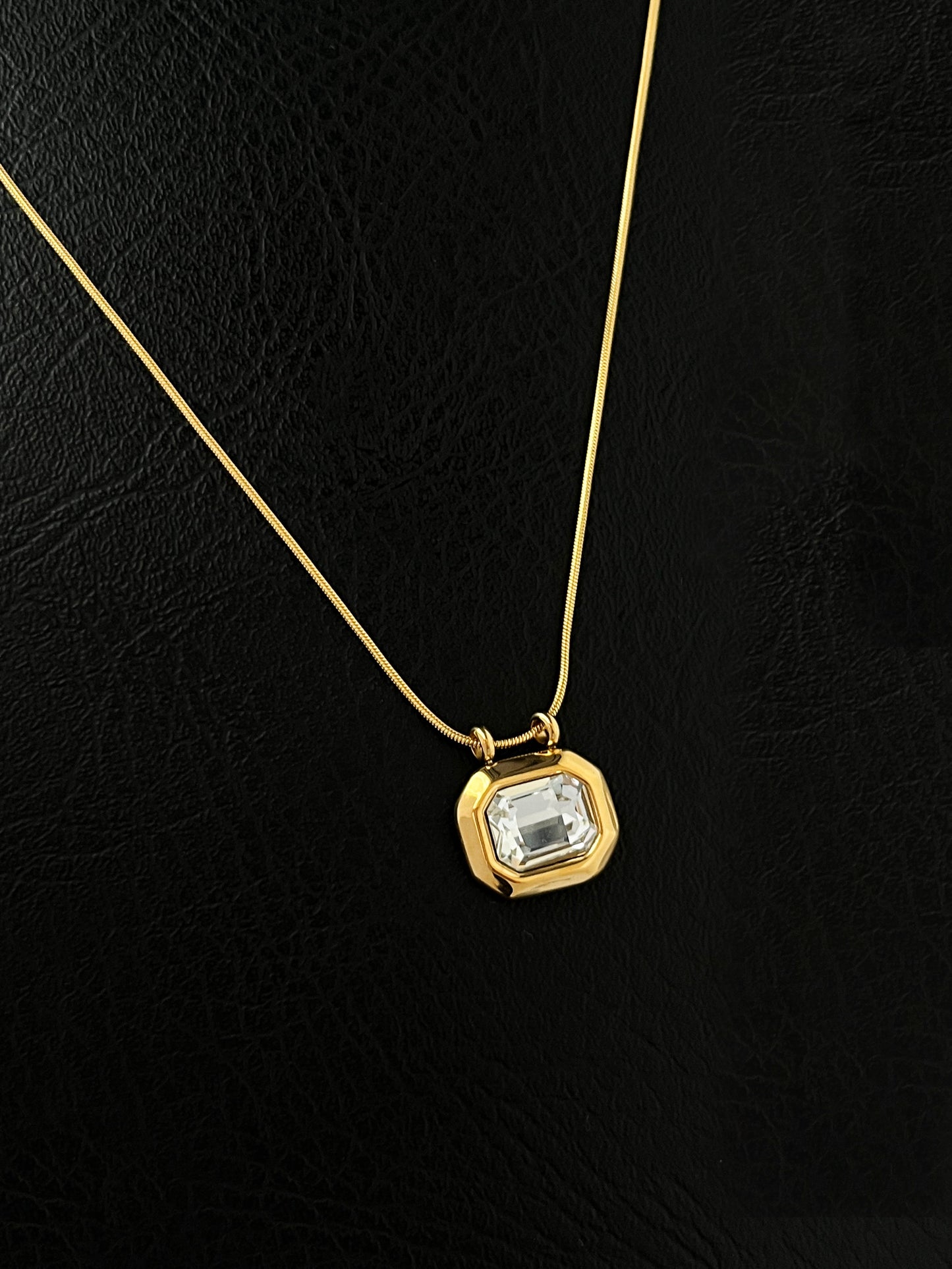 Crystal Frame Pendant