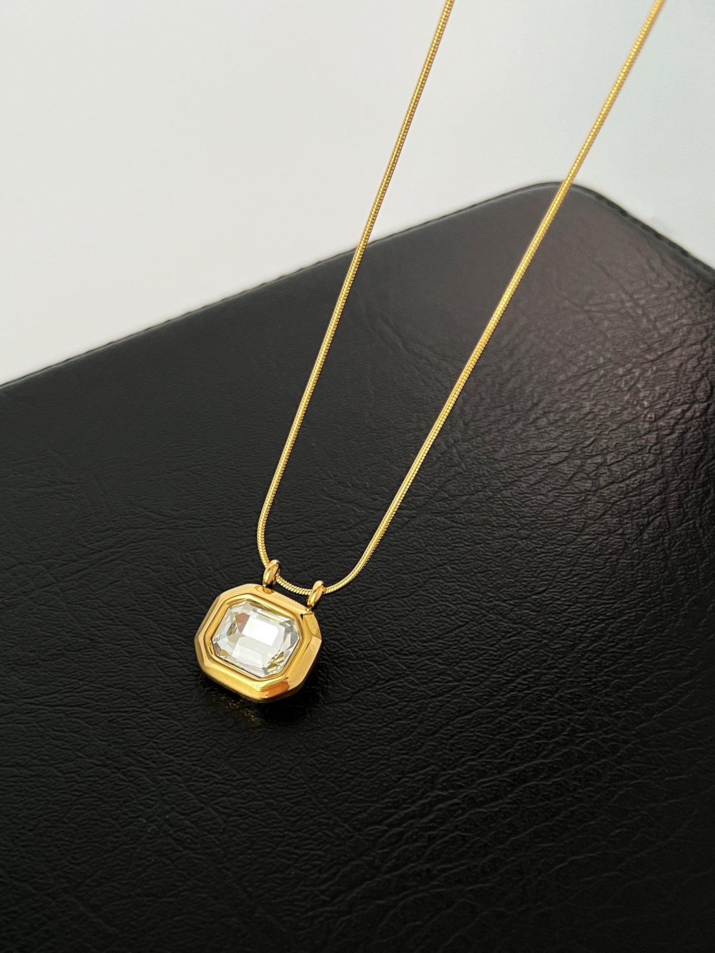Crystal Frame Pendant