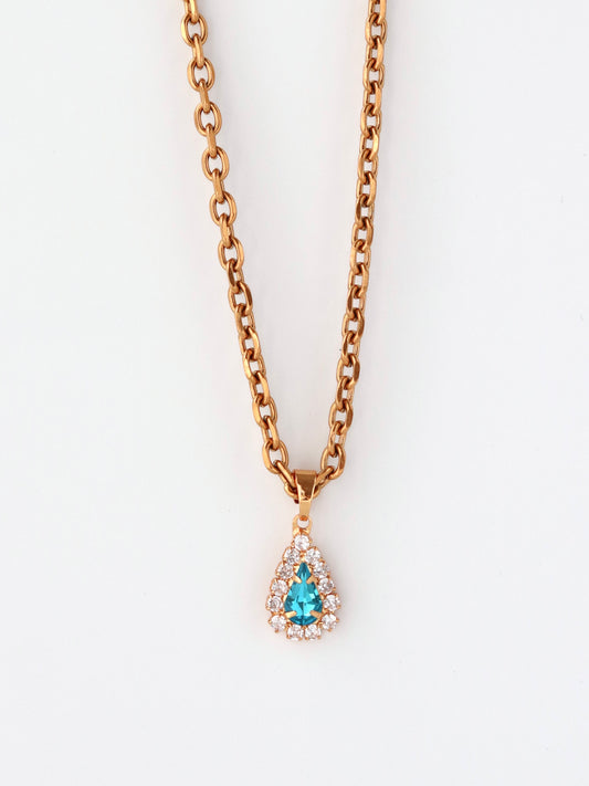 Azure Dewdrop Pendant