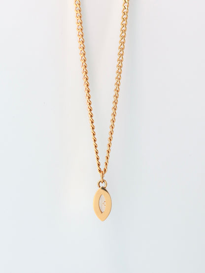 Morganite Marquise Pendant