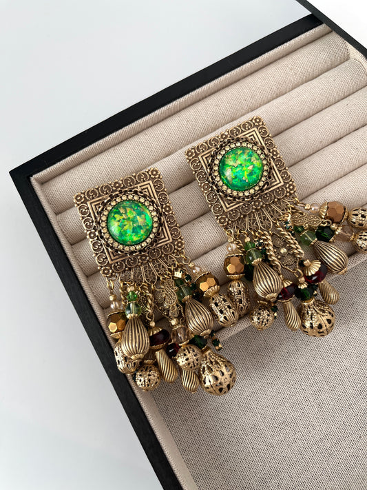 Bohemian Tassel Clip-on Earring