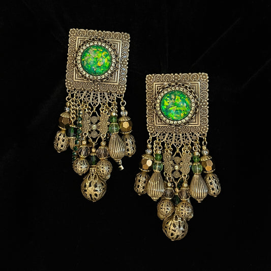 Bohemian Tassel Clip-on Earring